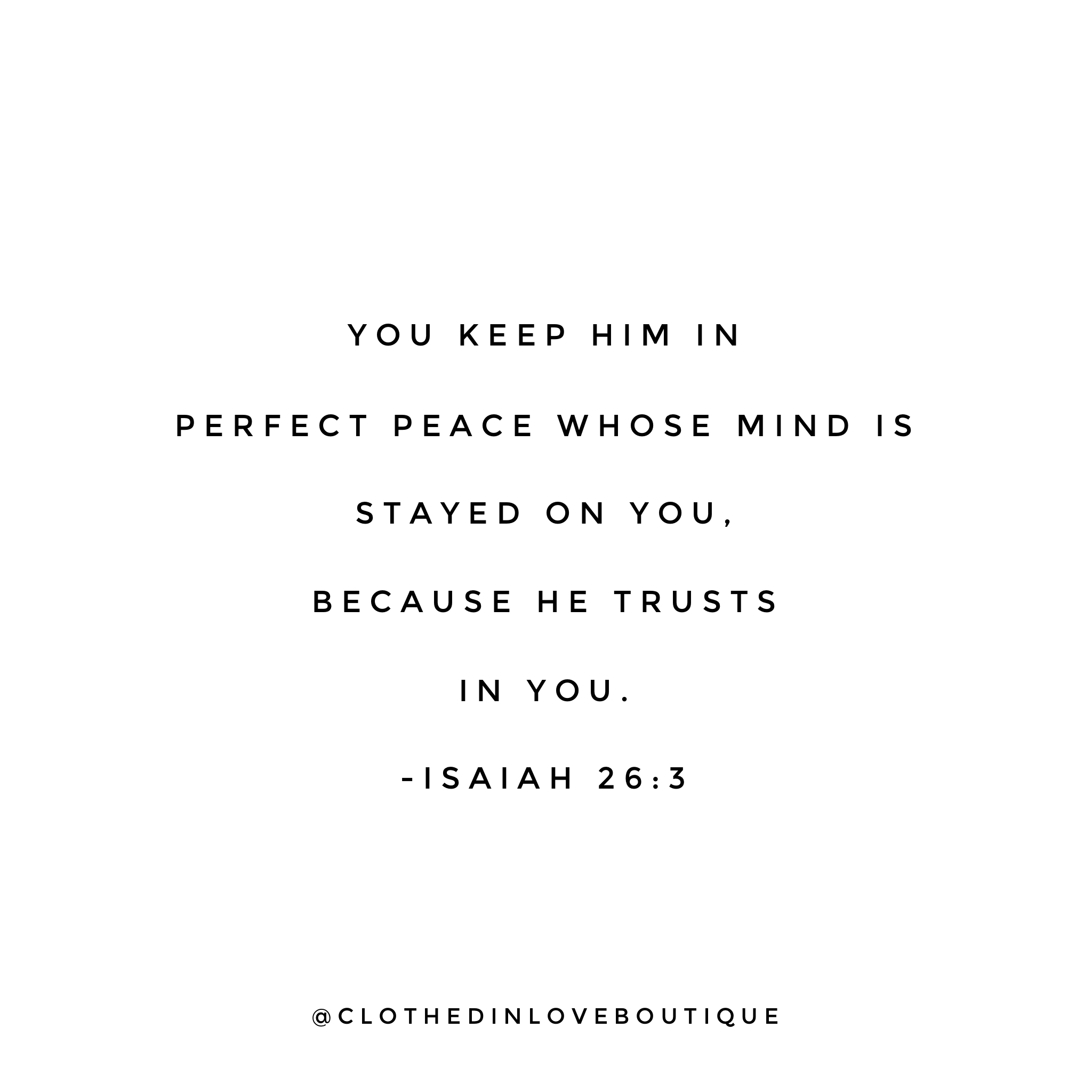 Perfect Peace